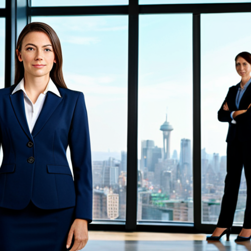 감정평가사 1차 시험 난이도 분석 - Professional Businesswoman**

"A professional businesswoman in a modest navy blue business suit, sta...