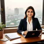 Home 14 감정평가사의 독립적인 사업 운영 - **Prompt 1: The Empowered Independent Valuer**
"A sophisticated Pakistani female property valuer...